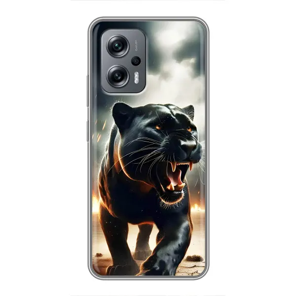Чехол с принтом «Черная пантера» для Xiaomi POCO X4 GT Чехол с принтом «Черная пантера» для Xiaomi POCO X4 GT