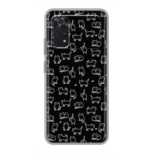 Чехол с принтом «Меленькие котики» для Xiaomi POCO X4 Pro 5G Чехол с принтом «Меленькие котики» для Xiaomi POCO X4 Pro 5G