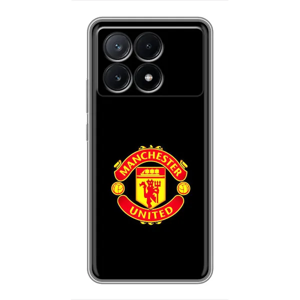 Чехол с принтом «ФК Манчестер Юнайтед» для Xiaomi POCO X6 Pro (5G) Чехол с принтом «ФК Манчестер Юнайтед» для Xiaomi POCO X6 Pro (5G)