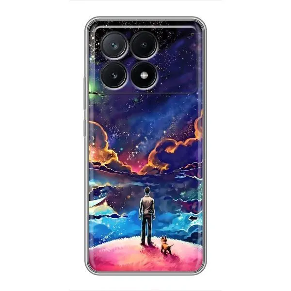 Чехол с принтом «Галактический вид» для Xiaomi POCO X6 Pro (5G) Чехол с принтом «Галактический вид» для Xiaomi POCO X6 Pro (5G)