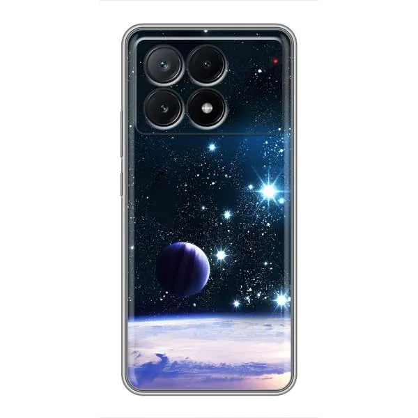 Чехол с принтом «Космический вид» для Xiaomi POCO X6 Pro (5G) Чехол с принтом «Космический вид» для Xiaomi POCO X6 Pro (5G)