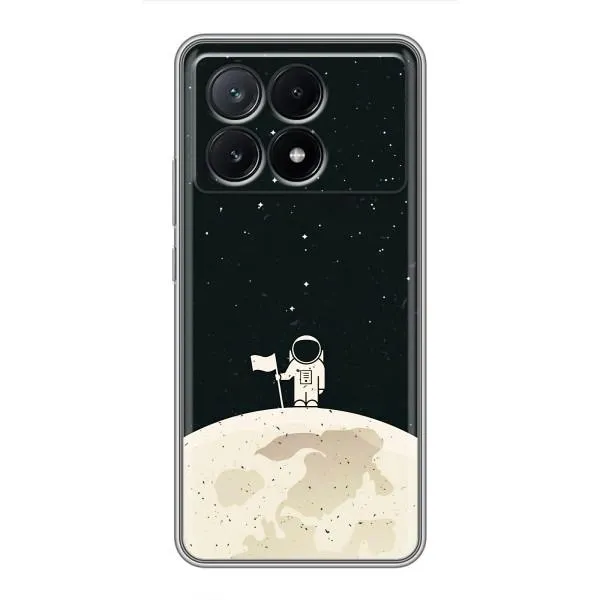 Чехол с принтом «На луне» для Xiaomi POCO X6 Pro (5G) Чехол с принтом «На луне» для Xiaomi POCO X6 Pro (5G)