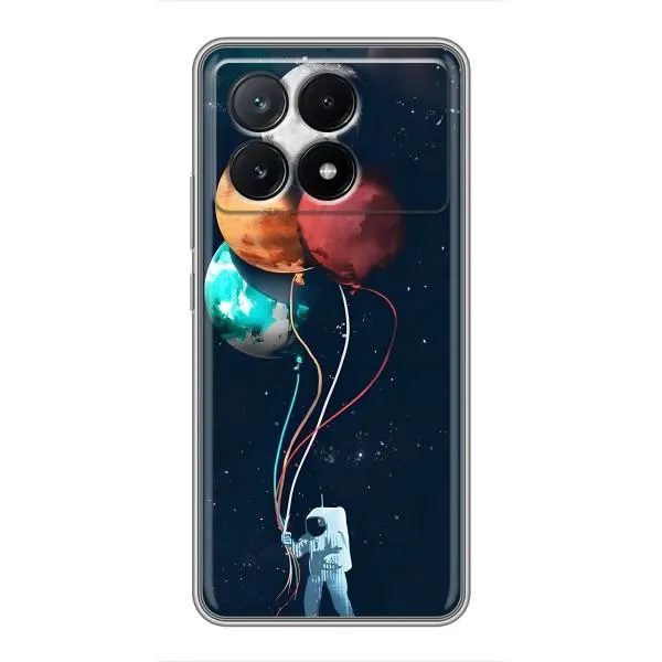 Чехол с принтом «Планеты шарики» для Xiaomi POCO X6 Pro (5G) Чехол с принтом «Планеты шарики» для Xiaomi POCO X6 Pro (5G)