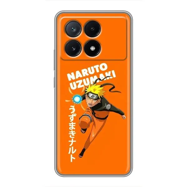 Чехол с принтом «Наруто узумаки» для Xiaomi POCO X6 Pro (5G)