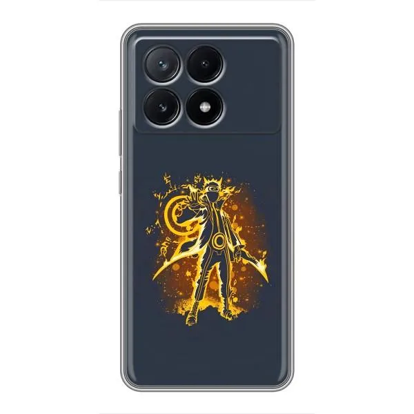 Чехол с принтом «золотой Наруто» для Xiaomi POCO X6 Pro (5G)