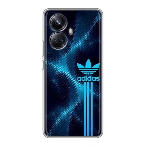 Чохол з принтом «Синій Адідас» для Realme 10 Pro Plus