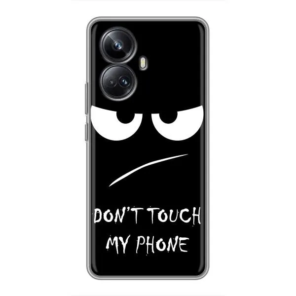 Чехол с принтом «Dont Touch» для Realme 10 Pro Plus Чехол с принтом «Dont Touch» для Realme 10 Pro Plus