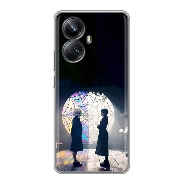 Чохол з принтом «Венздей та Інід» для Realme 10 Pro Plus