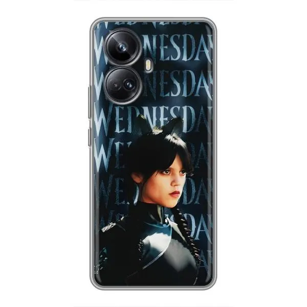 Чохол з принтом «Венздей кішка» для Realme 10 Pro Plus