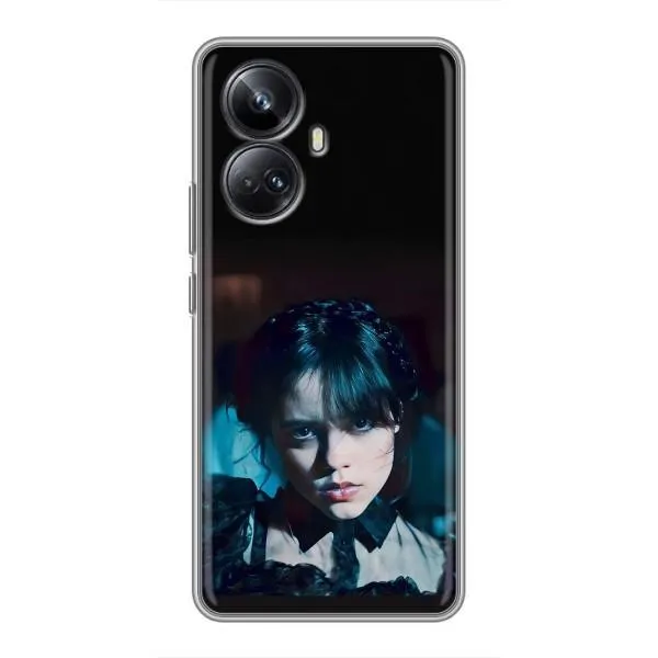 Чохол з принтом «погляд Венздей» для Realme 10 Pro Plus