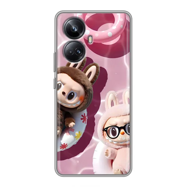 Чехол с принтом «Игрушка Лабубу» для Realme 10 Pro Plus