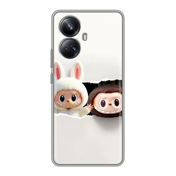 Чехол с принтом «Лабубу» для Realme 10 Pro Plus