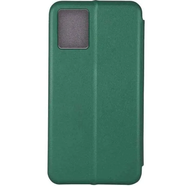 Кожаный чехол-книжка Classy для Realme 10 4G — Зеленый — фото 2