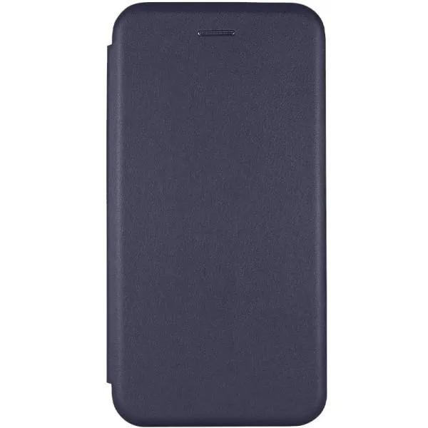 Кожаный чехол-книжка Classy для Realme 10 4G — Темно-синий — фото 1