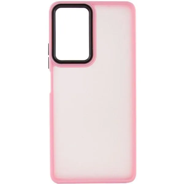 Чехол TPU+PC Lyon Frosted для Realme 10 4G — Розовый — фото 2