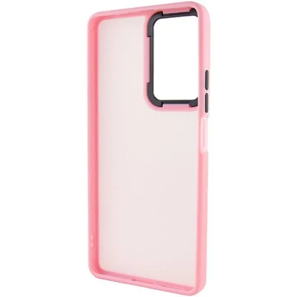Чехол TPU+PC Lyon Frosted для Realme 10 4G — Розовый — фото 3
