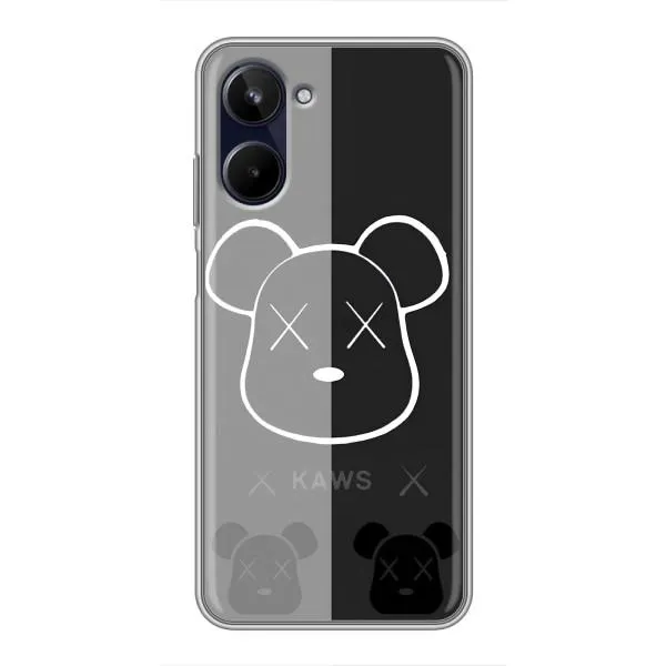 Чехол с принтом «БеарБрик глаза» для Realme 10