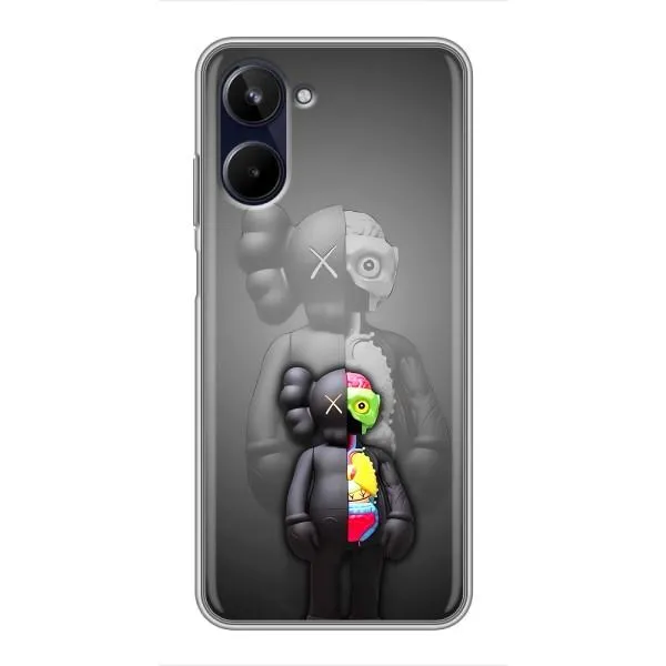 Чехол с принтом «Тело Bearbrick» для Realme 10