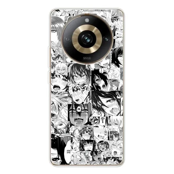 Чехол с принтом «Ahegao manga» для Realme 11 Pro 5G