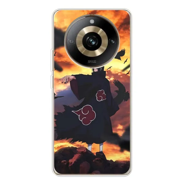 Чехол с принтом «Итачи с воронами» для Realme 11 Pro 5G Чехол с принтом «Итачи с воронами» для Realme 11 Pro 5G