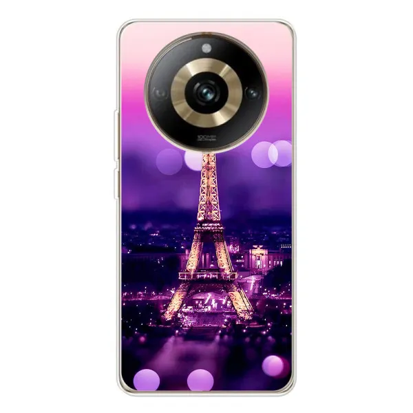 Чехол с принтом «Париж Башня» для Realme 11 Pro 5G