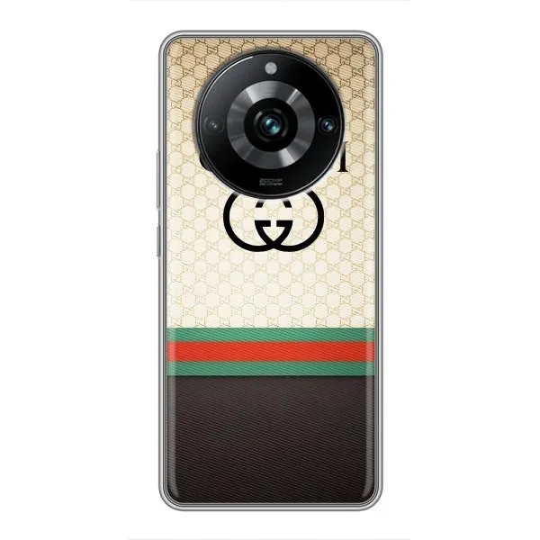 Чехол с принтом «GUCCI стиль» для Realme 11 Pro Plus