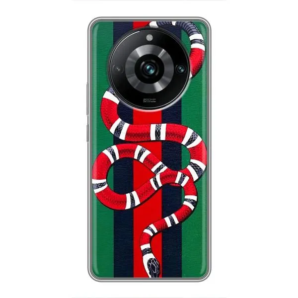 Чехол с принтом «Gucci змия» для Realme 11 Pro Plus