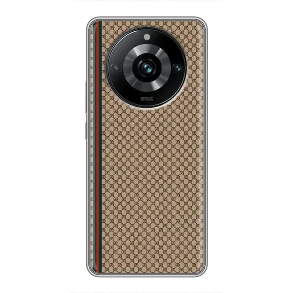 Чехол с принтом «Гуччи полоса» для Realme 11 Pro Plus