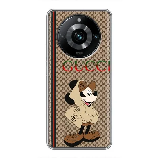 Чехол с принтом «Mickey GUCCI» для Realme 11 Pro Plus