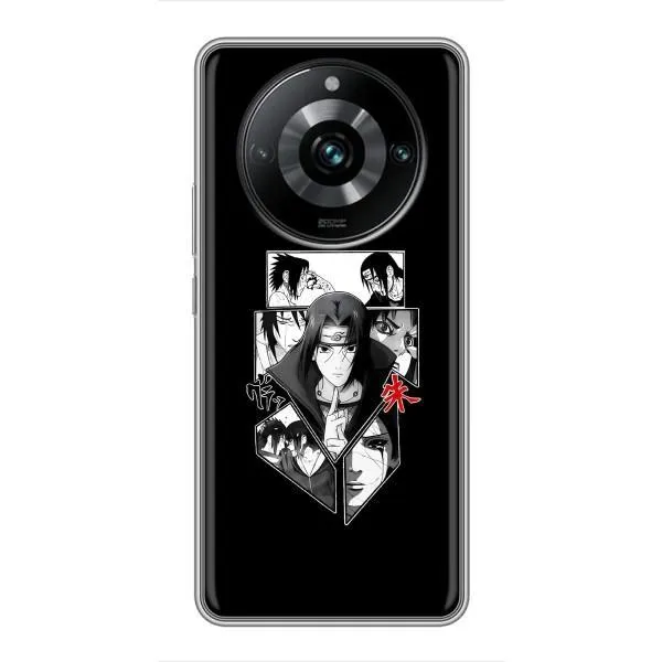 Чехол с принтом «коллаж Итачи» для Realme 11 Pro Plus