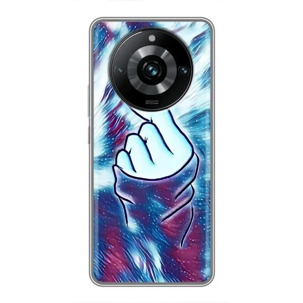 Чехол с принтом «Радужное сердце» для Realme 11 Pro Plus Чехол с принтом «Радужное сердце» для Realme 11 Pro Plus