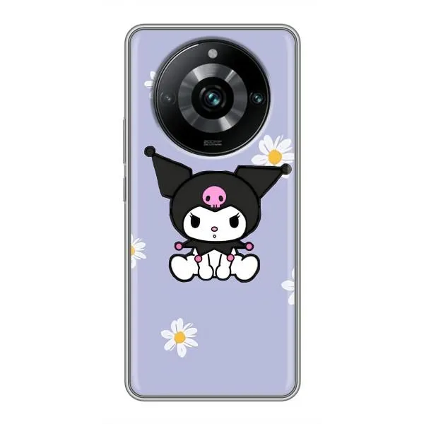 Чехол с принтом «Куроми в цветах» для Realme 11 Pro Plus