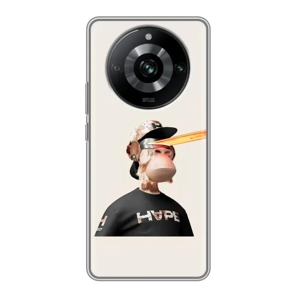 Чехол с принтом «обезьяна NFT в очках» для Realme 11 Pro Чехол с принтом «обезьяна NFT в очках» для Realme 11 Pro