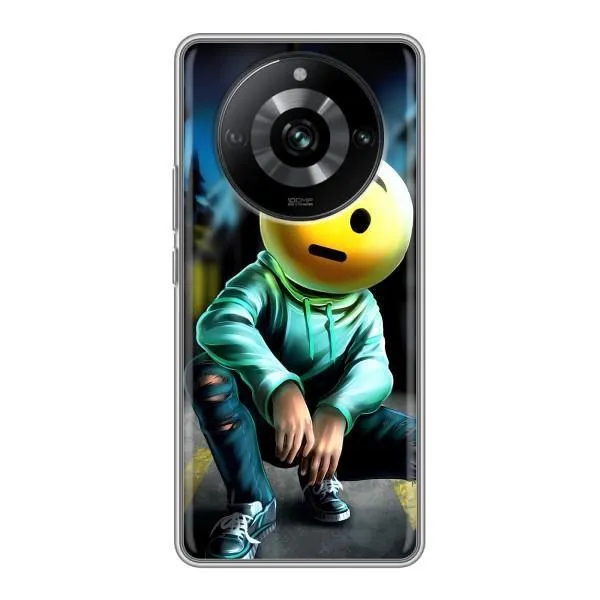 Чехол с принтом «Парень смайл» для Realme 11 Pro