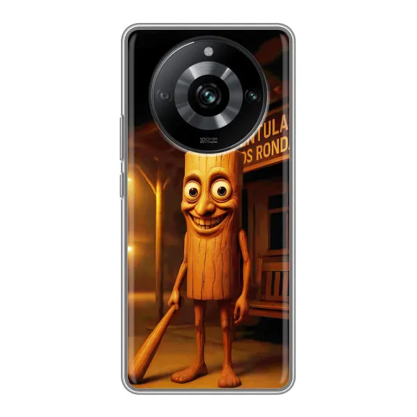 Чохол з принтом «Тунг тунг сахур» для Realme 11 Pro Чохол з принтом «Тунг тунг сахур» для Realme 11 Pro