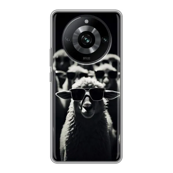 Чехол с принтом «Овечка в очках» для Realme 11 Pro
