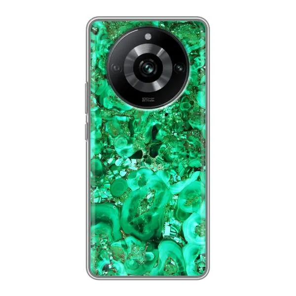 Чехол с принтом «Салатный Мрамор» для Realme 11 Pro