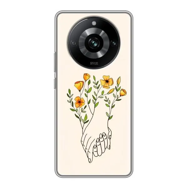 Чехол с принтом «Руки любви» для Realme 11