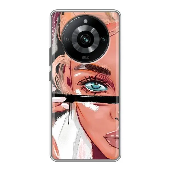 Чехол с принтом «Макияж» для Realme 11