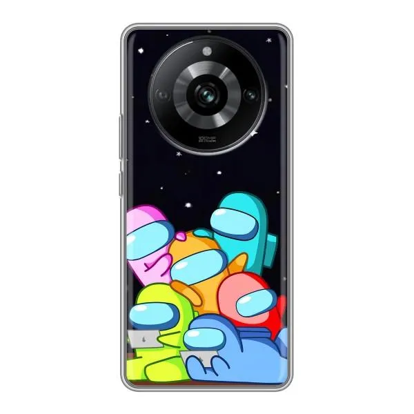 Чехол с принтом «Скины в космосе» для Realme 11