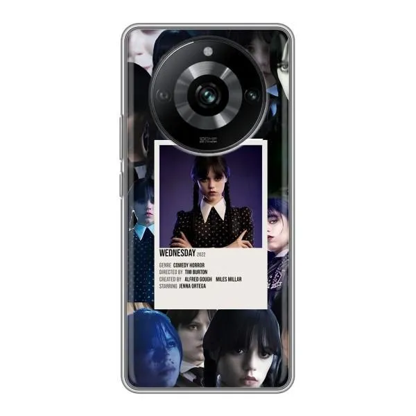 Чохол з принтом «колаж Венздей» для Realme 11 Чохол з принтом «колаж Венздей» для Realme 11