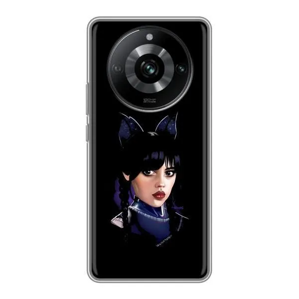 Чохол з принтом «серйозна Венздей» для Realme 11 Чохол з принтом «серйозна Венздей» для Realme 11