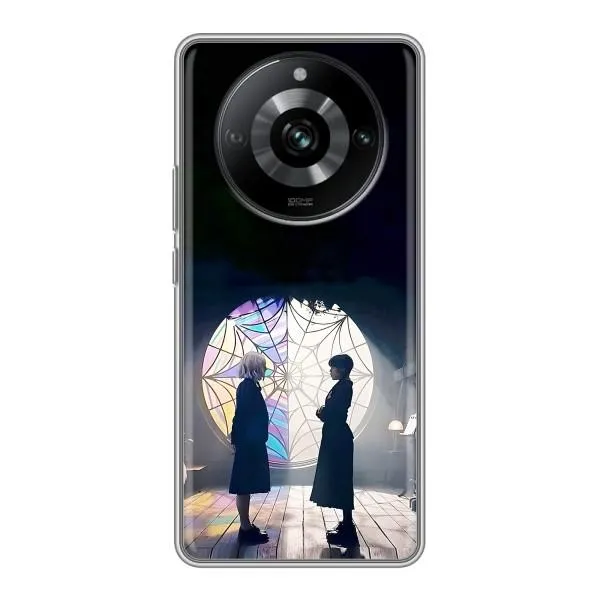 Чохол з принтом «Венздей та Інід» для Realme 11 Чохол з принтом «Венздей та Інід» для Realme 11