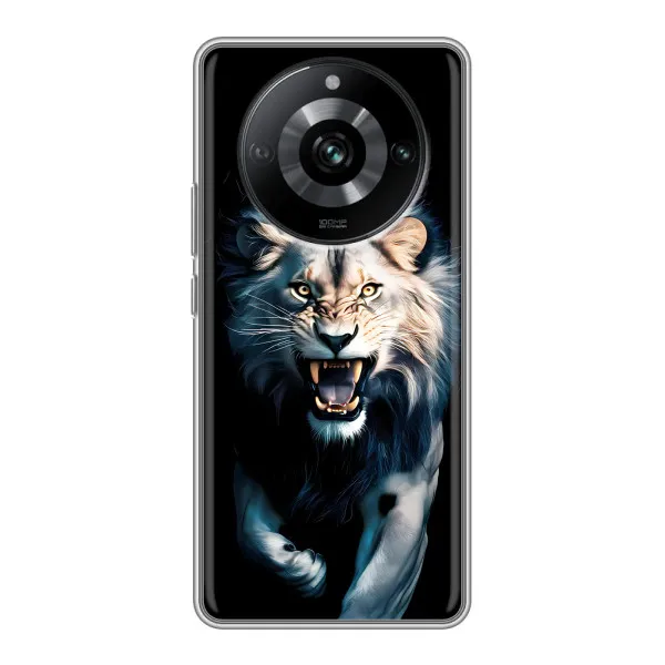 Чехол с принтом «Лев в темноте» для Realme 11 Чехол с принтом «Лев в темноте» для Realme 11