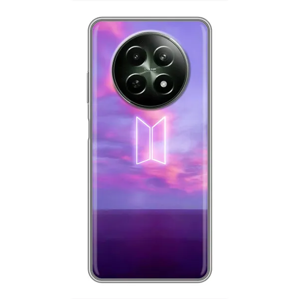 Чехол с принтом «BTS логотип» для Realme 12 5G