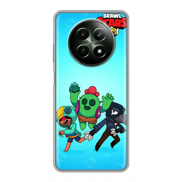 Чехол с принтом «Трио героев» для Realme 12 5G