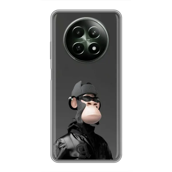 Чехол с принтом «стильная обезьяна NFT» для Realme 12 5G Чехол с принтом «стильная обезьяна NFT» для Realme 12 5G