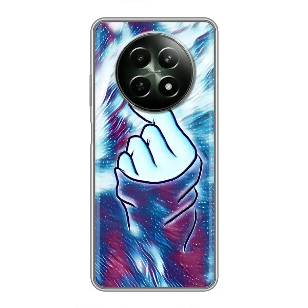 Чехол с принтом «Радужное сердце» для Realme 12 5G