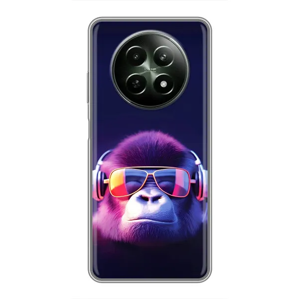 Чехол с принтом «Стильная обезьяна» для Realme 12 5G Чехол с принтом «Стильная обезьяна» для Realme 12 5G