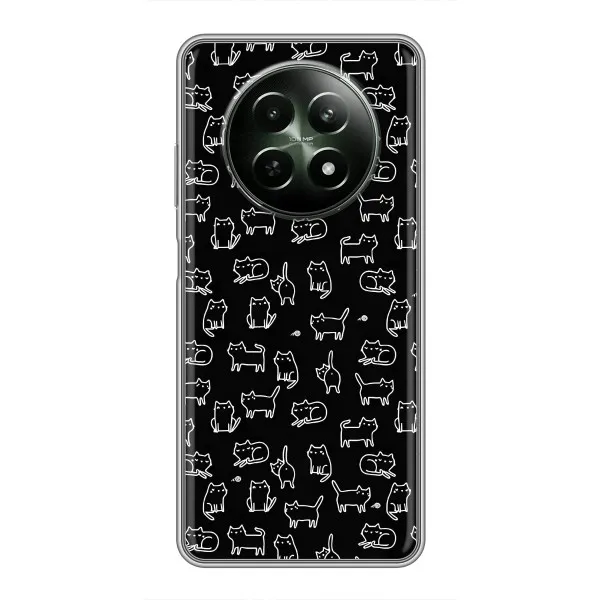 Чехол с принтом «Меленькие котики» для Realme 12 5G Чехол с принтом «Меленькие котики» для Realme 12 5G